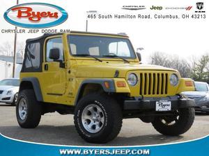 Used  Jeep Wrangler X