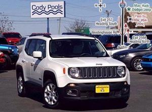 Certified  Jeep Renegade Latitude