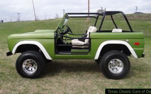  Ford Bronco Convertable
