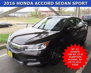 Certified  Honda Accord Sport