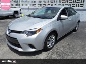 Used  Toyota Corolla LE