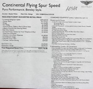  Bentley Continental Flying Spur Speed - AWD 4dr Sedan