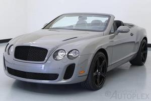  Bentley Continental Supersports - AWD 2dr Convertible