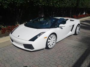  Lamborghini Gallardo Spyder - AWD Spyder 2dr