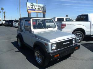  Suzuki Samurai - JX Deluxe 4WD convertible