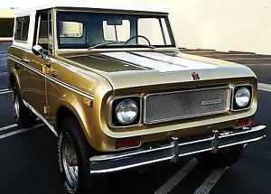  International Harvester Scout #S MATCHING SR2 SPECIAL
