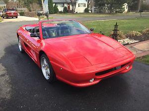  Replica/Kit Makes Fiero with V8 Conversion Red