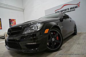  Mercedes-Benz C-Class C 63 AMG - C 63 AMG 2dr Coupe