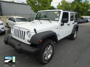 New  Jeep Wrangler Unlimited Sport