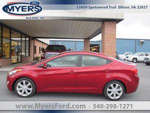  Hyundai Elantra - Limited w/PZEV