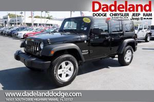  Jeep Wrangler Unlimited Sport in Miami, FL