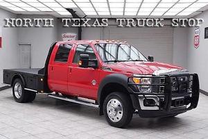  Ford F-450 Lariat Diesel 2WD Flat Bed Hauler Leather