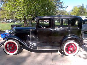  Ford Model A briggs town sedan