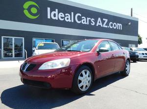  Pontiac G6 - 4dr Sedan w/1SA