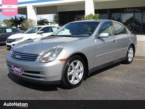 Used  INFINITI G35 w/Leather