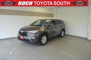 Certified  Toyota Highlander LE Plus