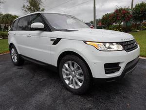 New  Land Rover Range Rover Sport 3.0L Supercharged SE