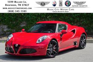  Alfa Romeo 4C - 2dr Coupe