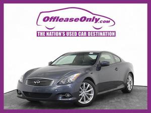  Infiniti G37 Coupe - Coupe Journey RWD