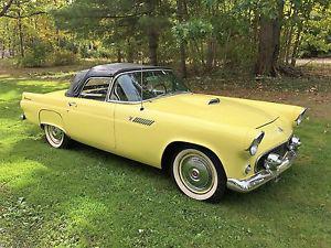  Ford Thunderbird Yellow and Black vinyl