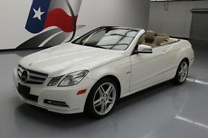  Mercedes-Benz E-Class Base Convertible 2-Door