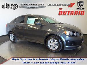 Used  Chevrolet Sonic LT