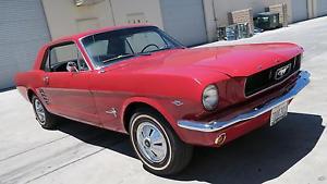  Ford Mustang A CODE 289 V8 CALIFORNIA CAR! P/S! DISC