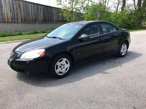  Pontiac G6 Value Leader - Value Leader 4dr Sedan w/1SV