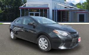  Toyota Corolla 4DR SDN CVT LE