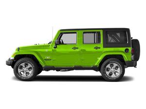  Jeep Wrangler Unlimited Sahara - 4x4 Sahara 4dr SUV