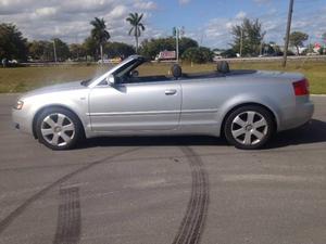  Audi A4 1.8T - 2dr 1.8T Turbo Cabriolet