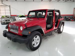  Jeep Wrangler Unlimited X - X 4dr SUV