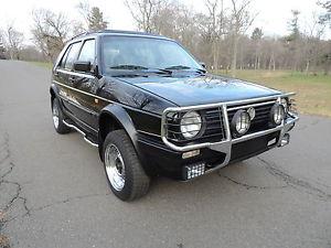  Volkswagen Golf Country Chrome SYNCRO 4WD, A/C,
