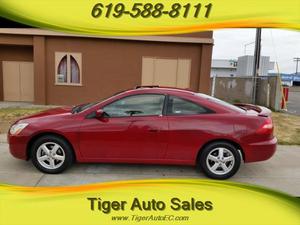  Honda Accord - EX PZEV w/Leather 2dr Coupe w/Leather