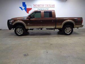  Ford F-250 King Ranch 4WD Lifted Diesel Heat Cool Seats