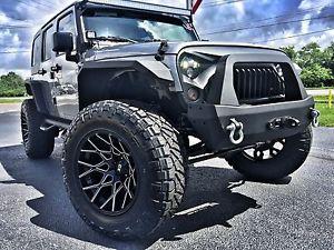  Jeep Wrangler CUSTOM LIFTED UNLIMITED LEATHER HARDTOP