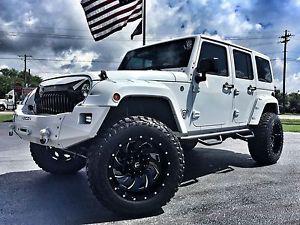  Jeep Wrangler WHITE-OUT CUSTOM LIFTED LEATHER HADTOP