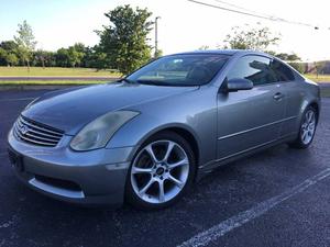  Infiniti G35 - Rwd 2dr Coupe