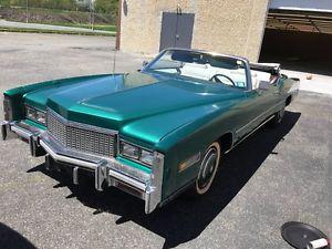  Cadillac Eldorado Conv green --