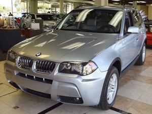  BMW X3 3.0I AWD SUV