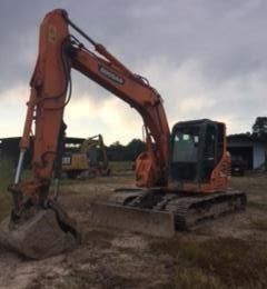  Doosan DX140 Excavators