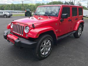  Jeep Wrangler Unlimited 4X4 Sahara 4 Dr. SUV