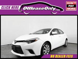  Toyota Corolla LE For Sale In Jacksonville | Cars.com