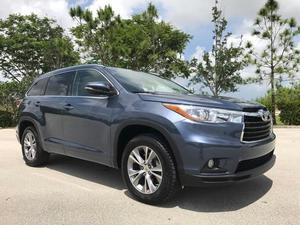  Toyota Highlander XLE For Sale In Coconut Creek |