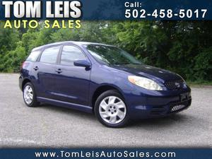  Toyota Matrix XR For Sale In Louisville | Cars.com