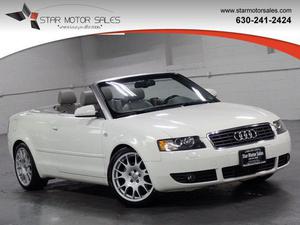  Audi A4 1.8T Cabriolet For Sale In Downers Grove |