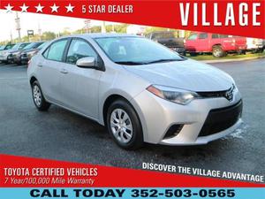  Toyota Corolla L For Sale In Homosassa | Cars.com