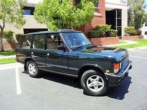  Land Rover Range Rover County Classic Sport Utility