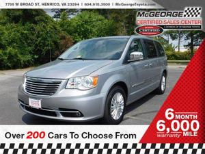  Chrysler Town & Country Limited For Sale In Henrico |