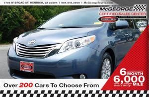  Toyota Sienna XLE For Sale In Henrico | Cars.com